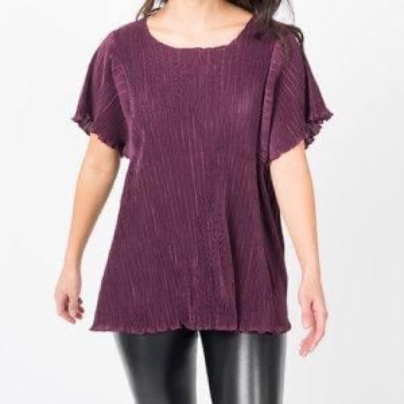 A&D Crystal pleated midi top - Picture 2 of 4